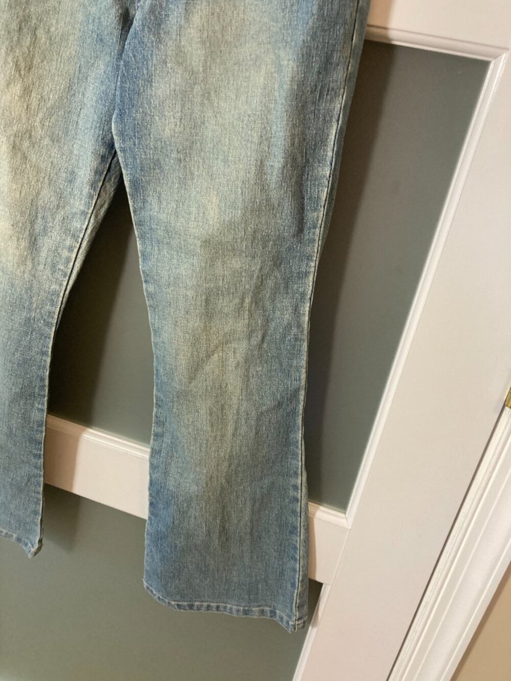 Joe Boxer Vintage Y2K Low-Rise Flare Jeans - Tagged size 14 - Measure = to a 4/6 - Picture 5 of 14